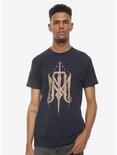 Critical Role The Mighty Nein Logo T-Shirt, NAVY, alternate