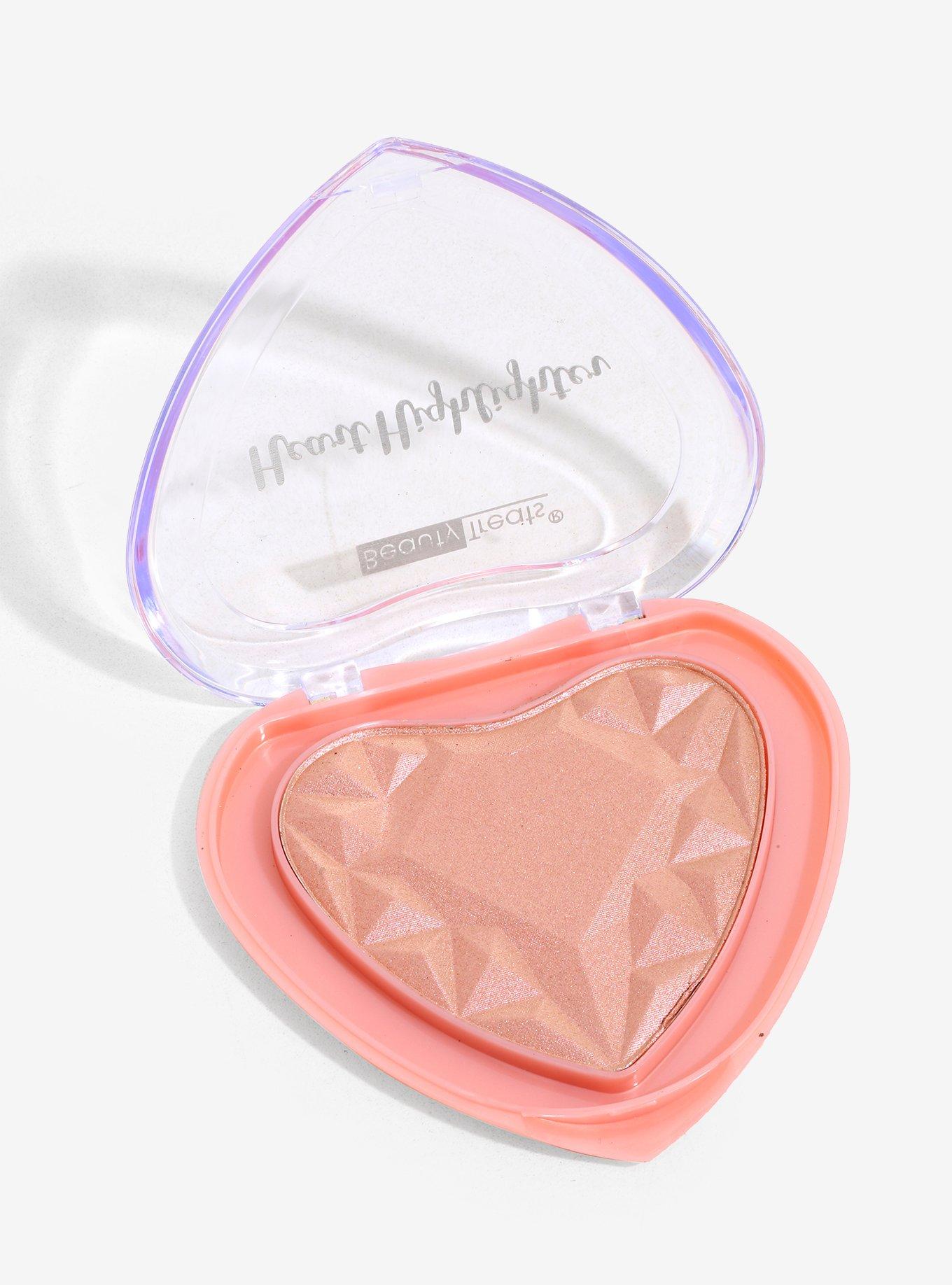 Rose Gold Heart Highlighter, , alternate