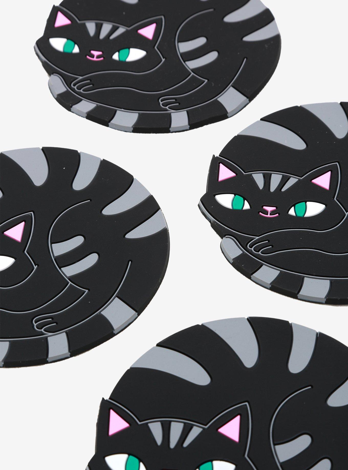 Cozy Cat Coaster Set, , alternate