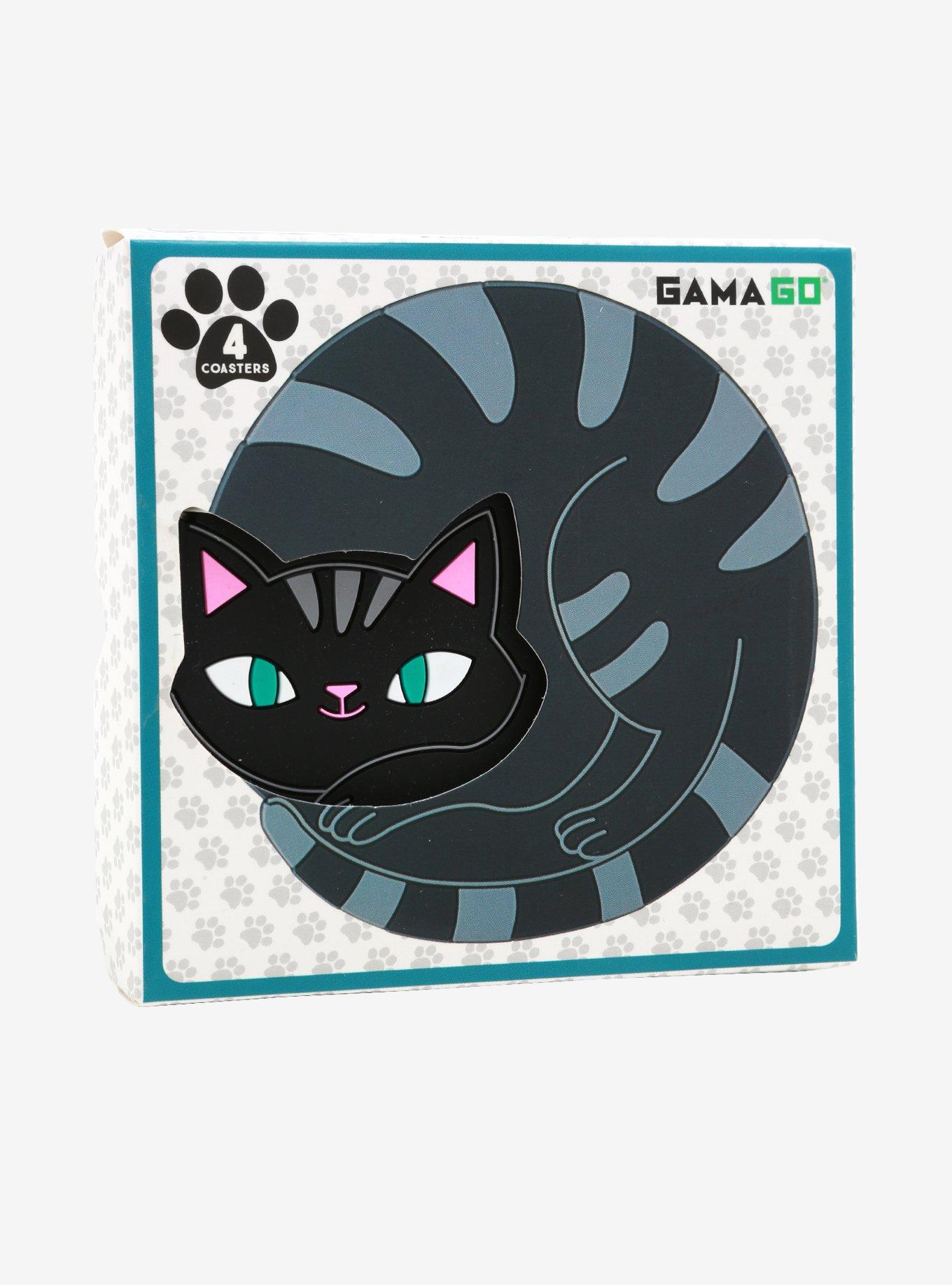 Cozy Cat Coaster Set, , alternate