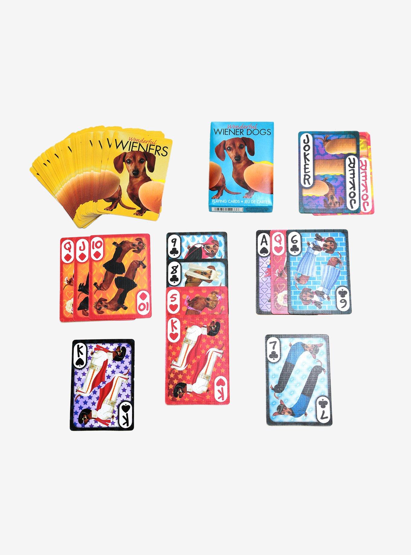 Wonderful Wiener Dogs Playing Cards, , alternate