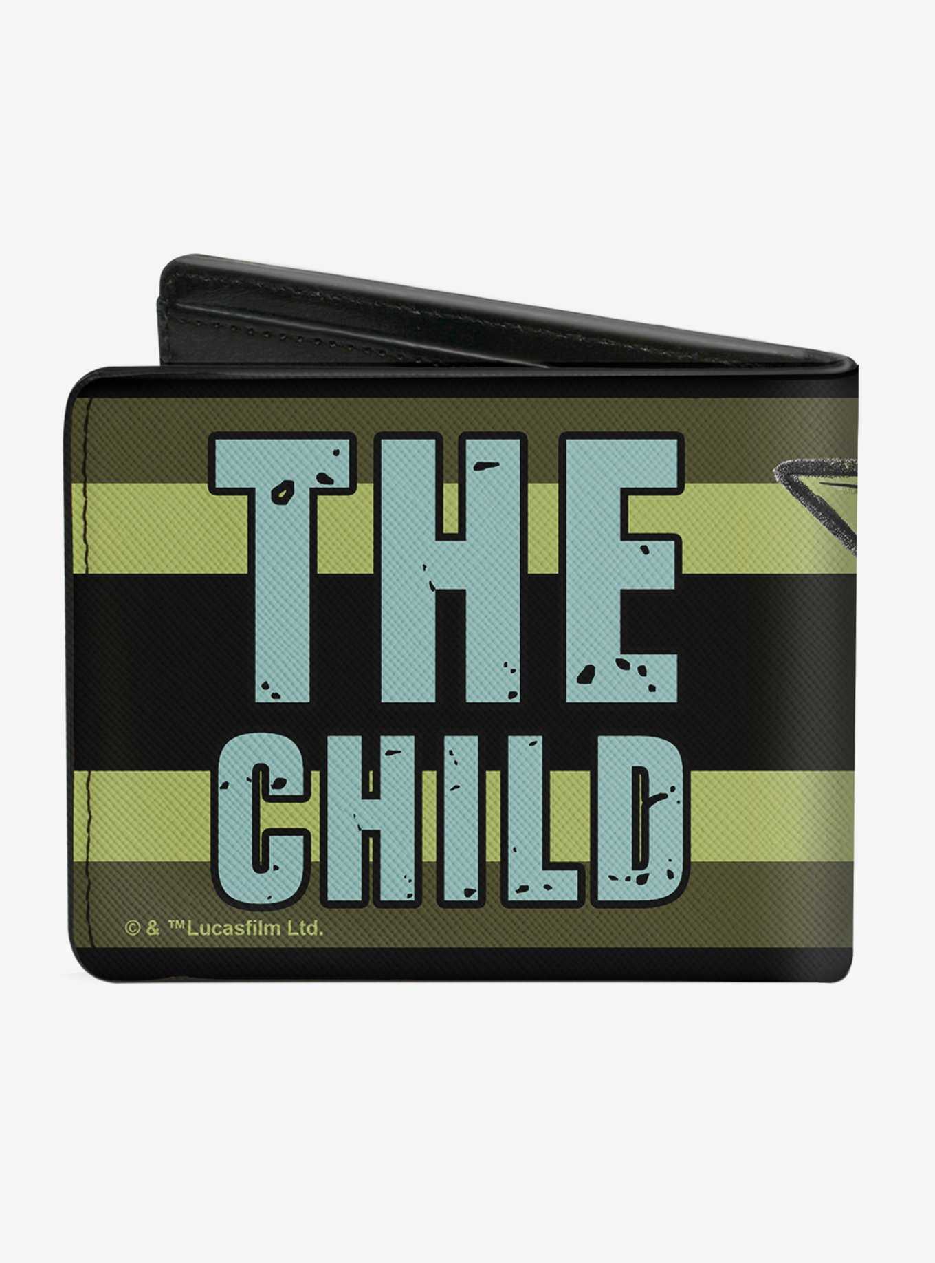 Star Wars The Mandalorian The Child Impression Stripe Bi-fold Wallet, , hi-res