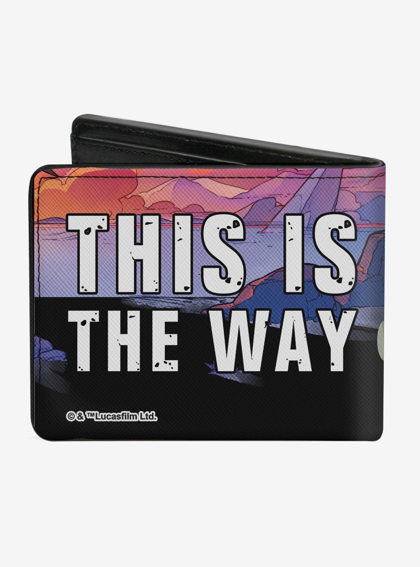 Star Wars The Mandalorian The Child This is the Way Bifold Wallet, , alternate