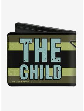 Star Wars The Mandalorian The Child Impression Stripe Bi-fold Wallet, , hi-res