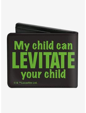 Star Wars The Mandalorian My Child Can Levitate Bifold Wallet, , hi-res