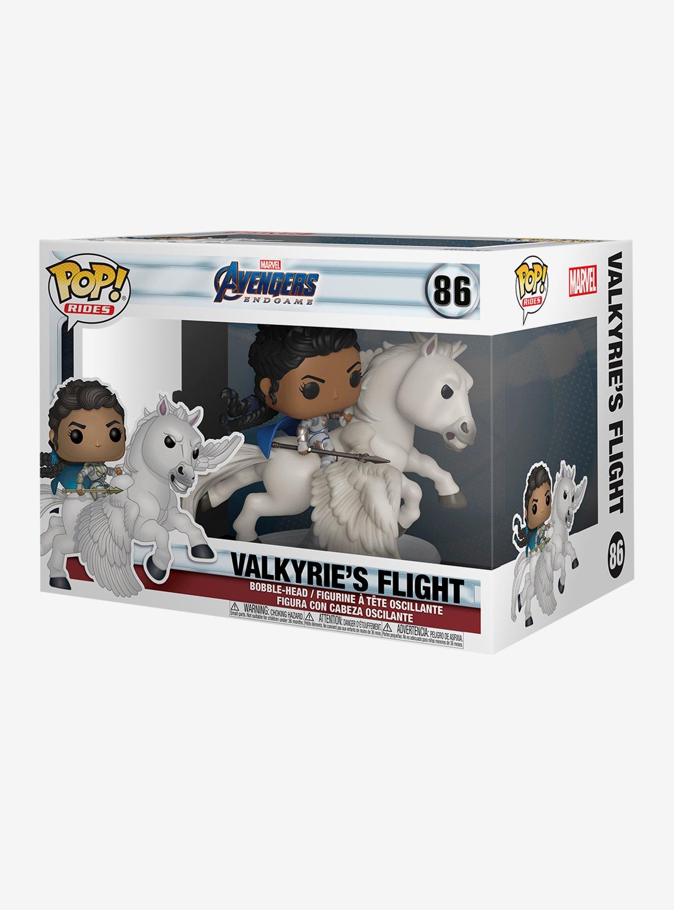 Funko Pop! Rides Marvel Avengers: Endgame Valkyrie's Flight Vinyl Bobble-Head, , alternate