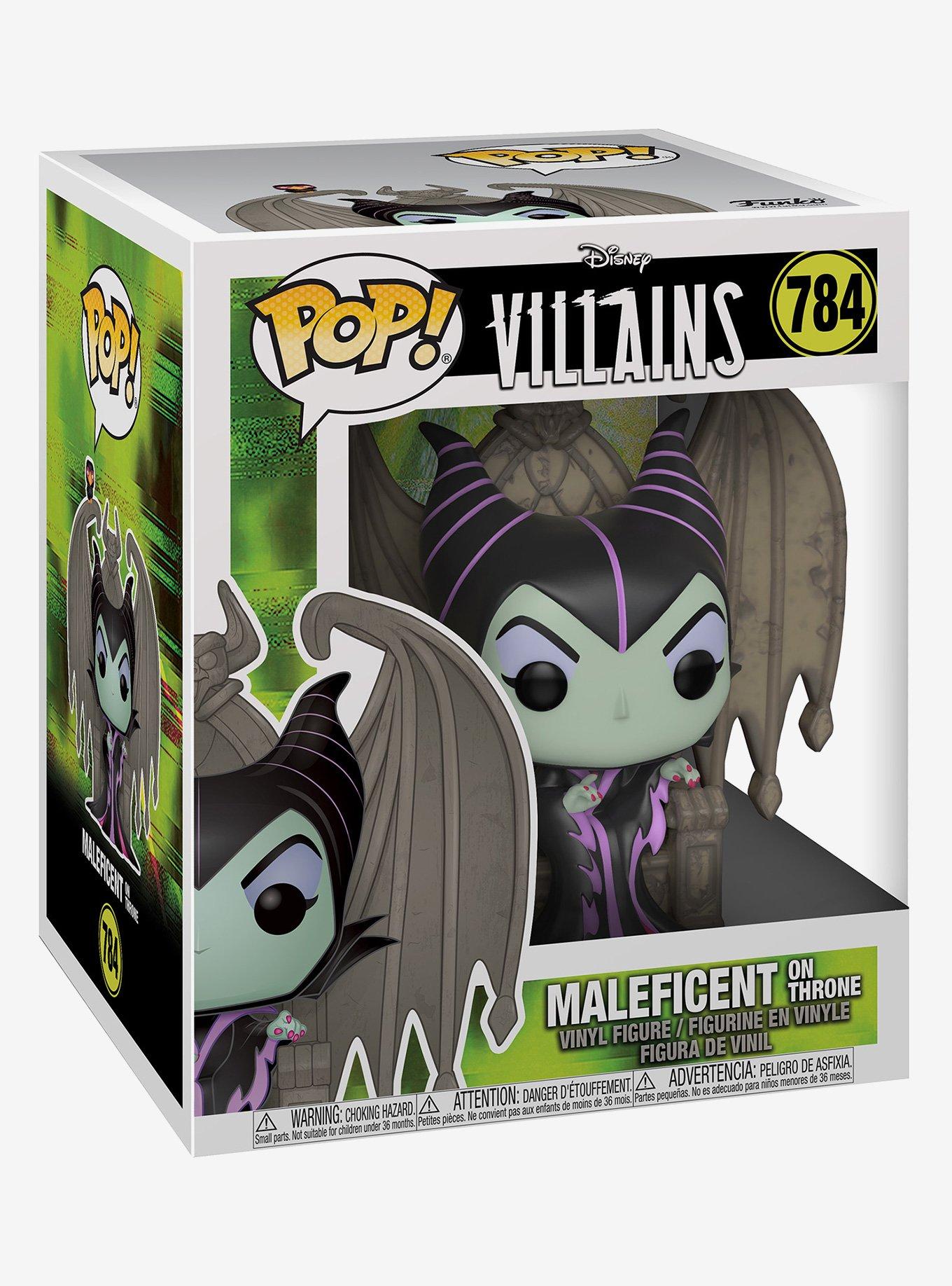 Funko Pop! Disney Villains Maleficent on Throne Deluxe Vinyl Figure, , alternate