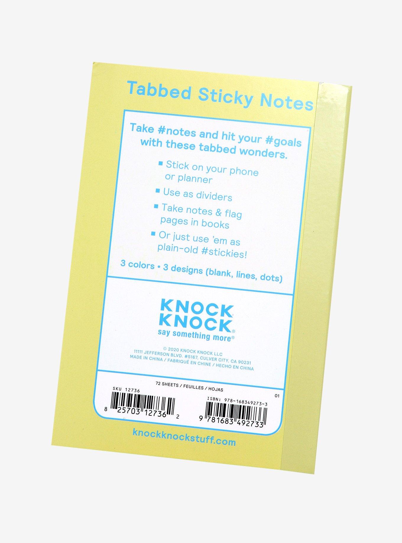 Goals Tabbed Sticky Notes, , alternate