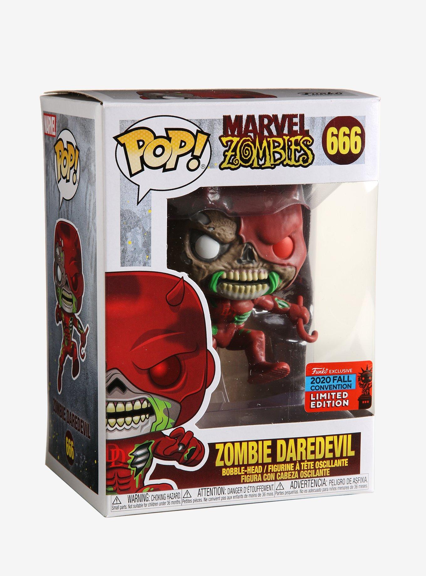 Funko Pop! Marvel Zombies Zombie Daredevil Vinyl Bobble-Head - 2020 Fall Convention Exclusive, , alternate