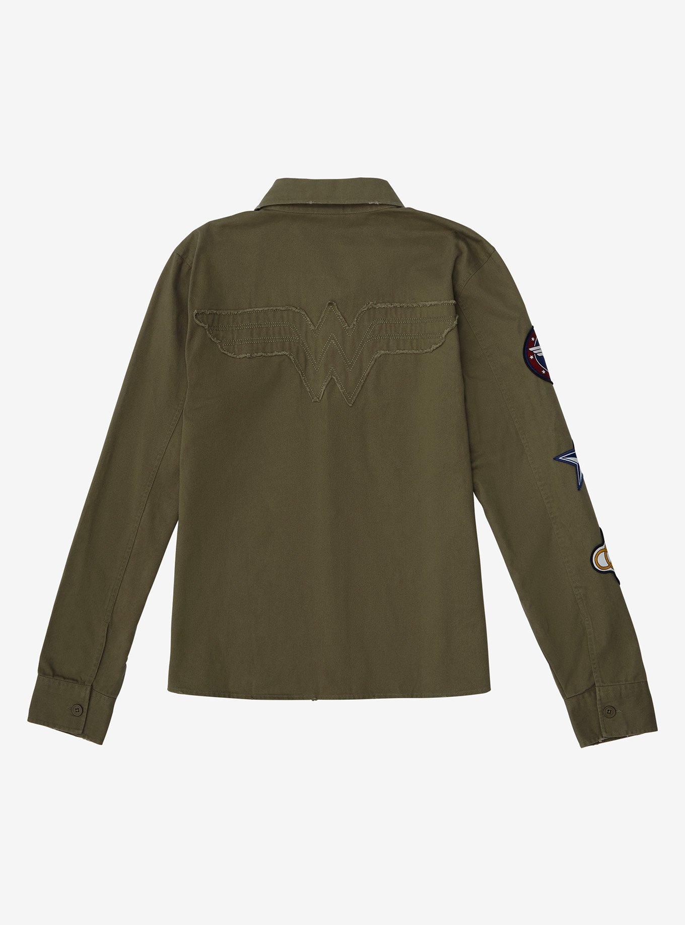 Our Universe DC Comics Wonder Woman 1984 Women's Utility Jacket - BoxLunch Exclusive, RED, alternate