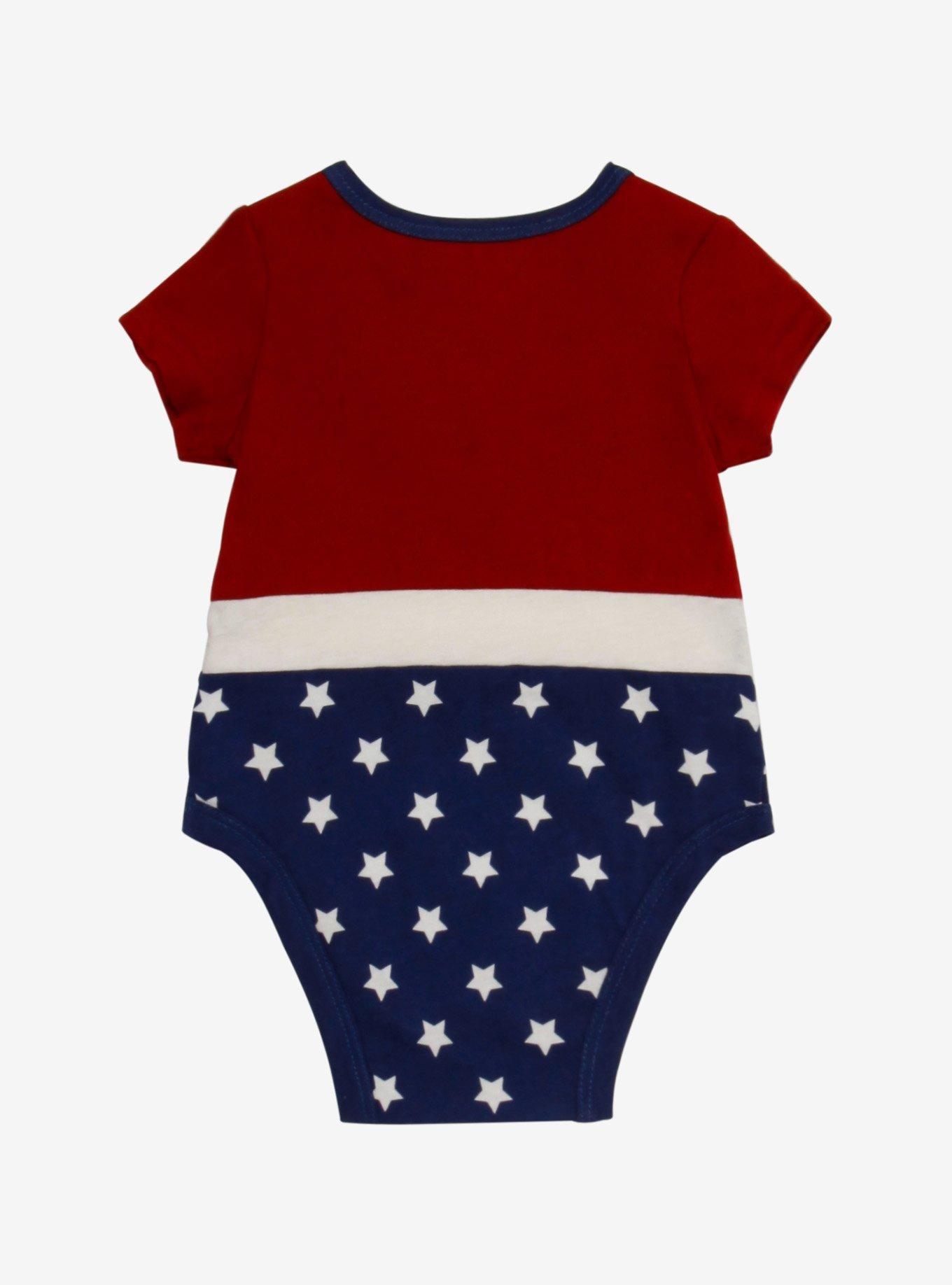 DC Comics Wonder Woman Infant One-Piece - BoxLunch Exclusive, BLUE, alternate