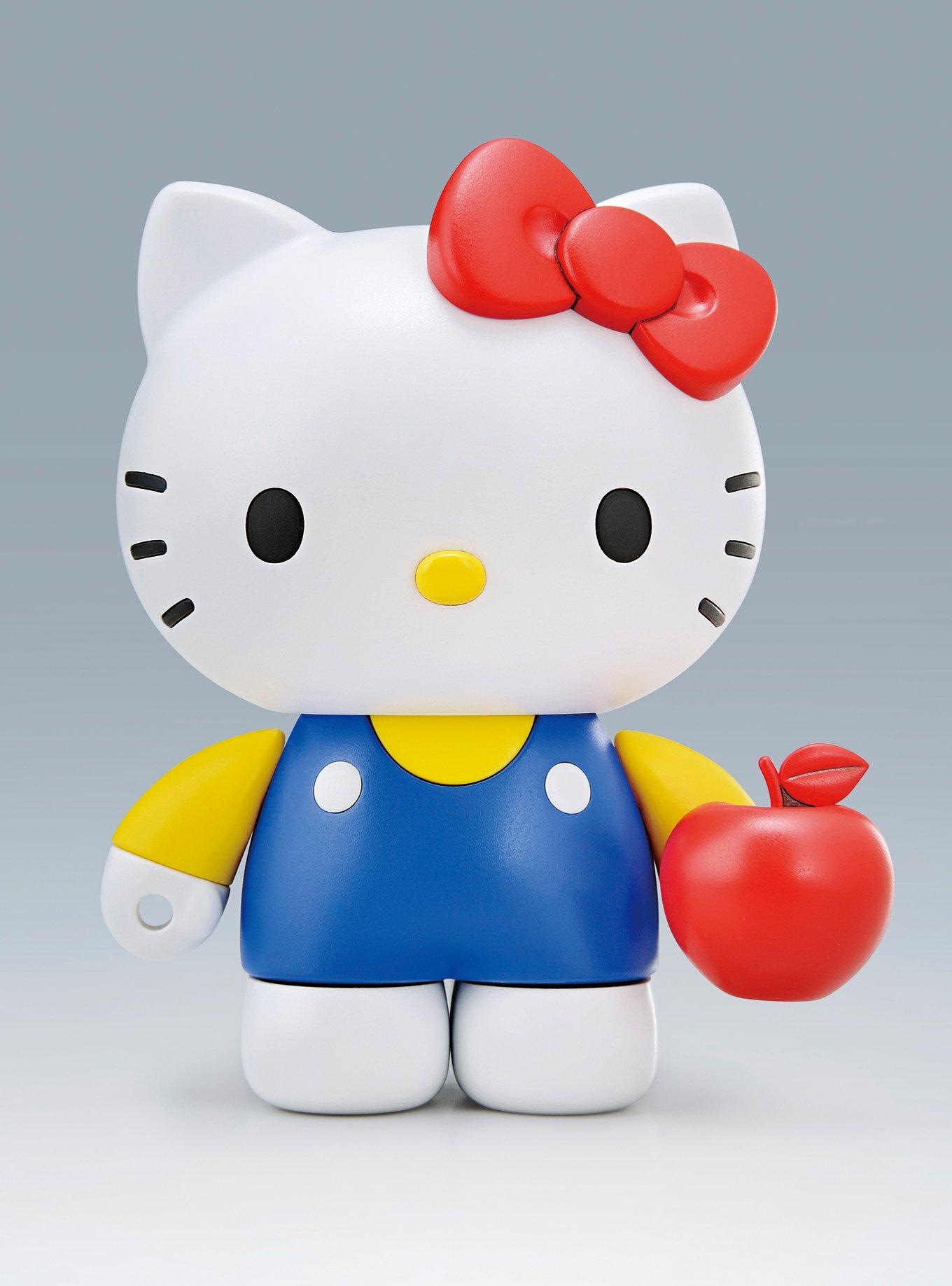 Bandai Spirits Gundam X Hello Kitty SD EX-Standard 016 RX-78-2 Gundam & Hello Kitty Model Kit Set, , alternate