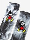 Disney Classic Mickey Mouse Tie-Dye Crew Socks - BoxLunch Exclusive, , alternate