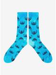 Disney Lilo & Stitch Allover Print Tie-Dye Crew Socks - BoxLunch Exclusive, , alternate