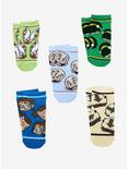 Avatar: The Last Airbender Characters Allover Print Crew Sock Set - BoxLunch Exclusive, , alternate
