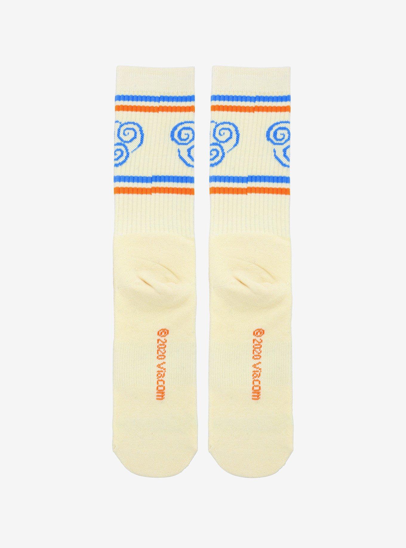 Avatar: The Last Airbender Air Nomad Crew Socks - BoxLunch Exclusive, , alternate