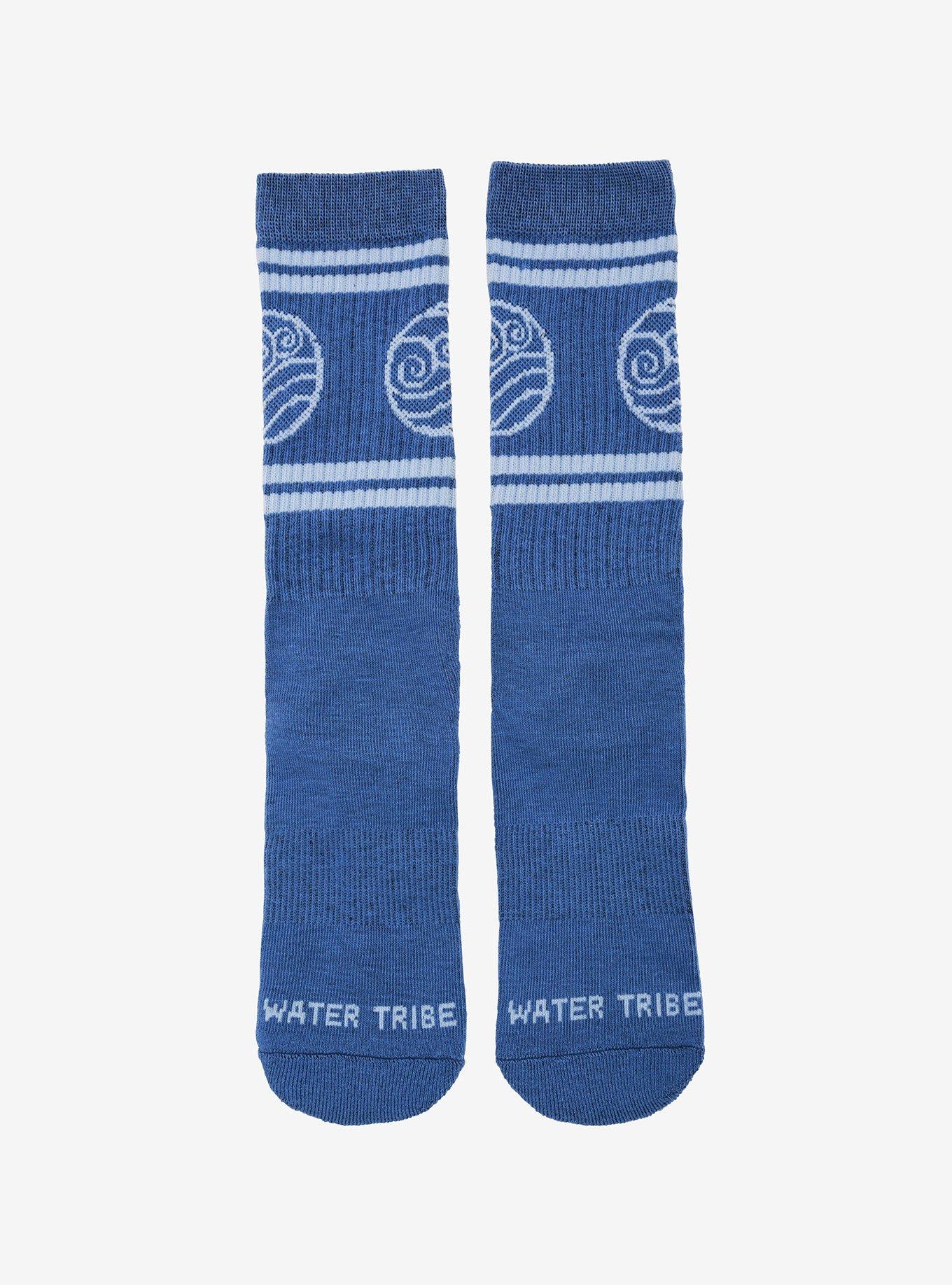 Avatar: The Last Airbender Water Tribe Crew Socks - BoxLunch Exclusive, , alternate