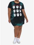 Friday The 13th Many Moods Of Jason Tie-Dye T-Shirt Dress Plus Size, TIE DYE, alternate