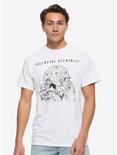 Fullmetal Alchemist Group Black & White T-Shirt, WHITE, alternate