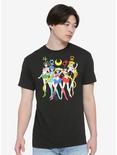 Sailor Moon Sailor Guardian Lineup T-Shirt, BLACK, alternate