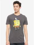 SpongeBob SquarePants Ew Face T-Shirt, GREY, alternate