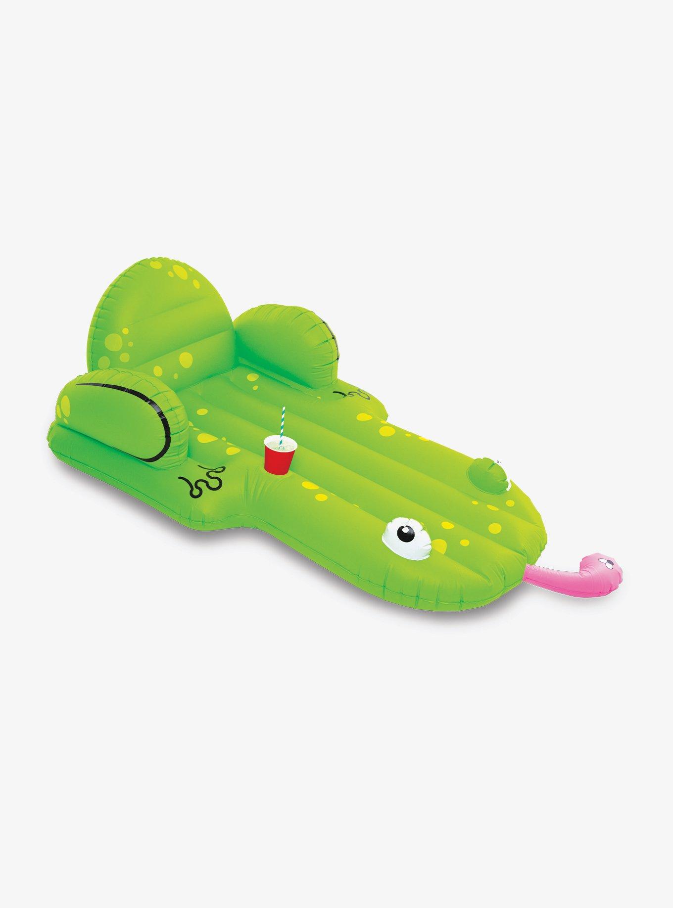 Giant Frog Lounger Float, , alternate