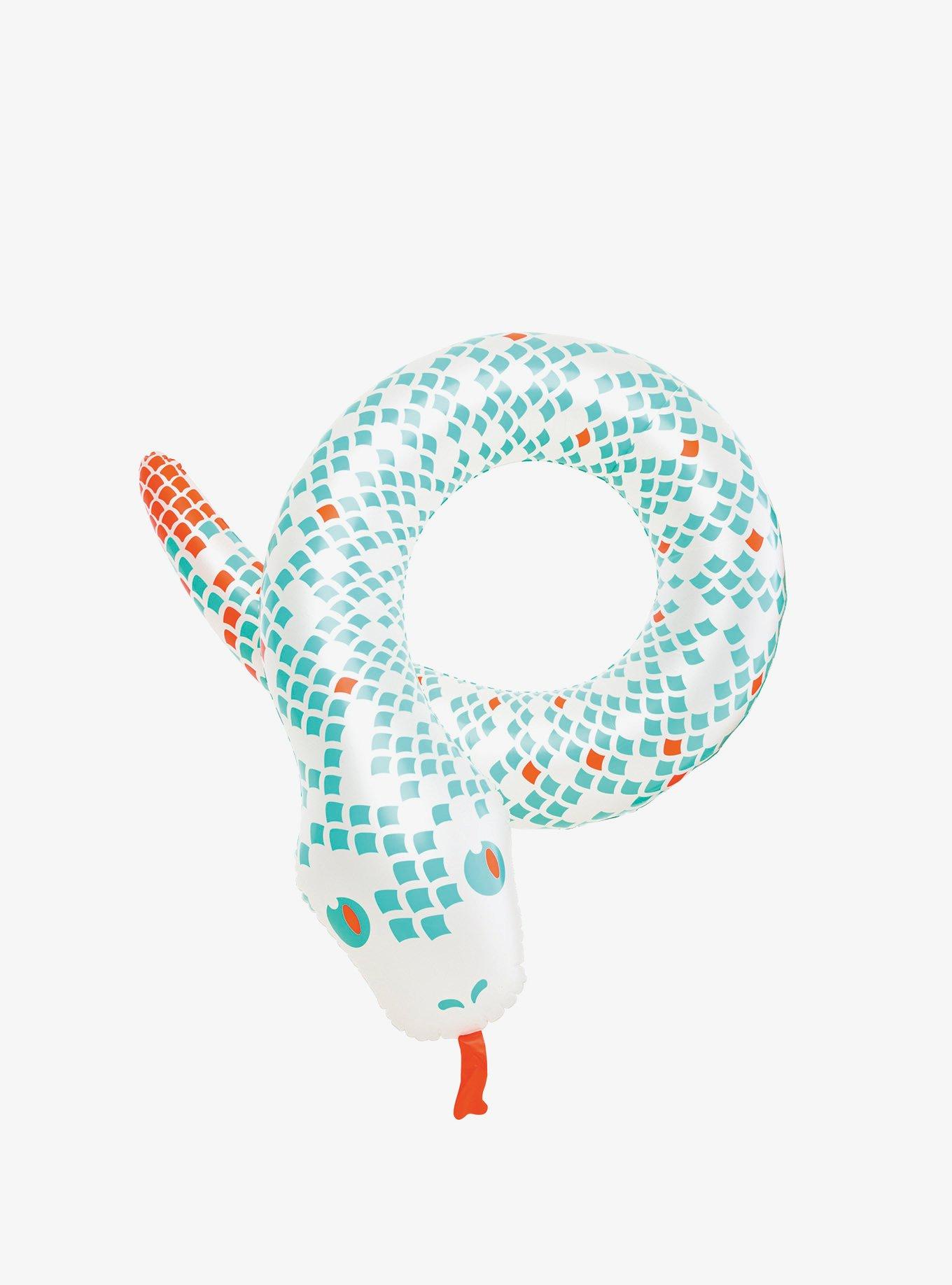 White Snake Pool Float, , alternate