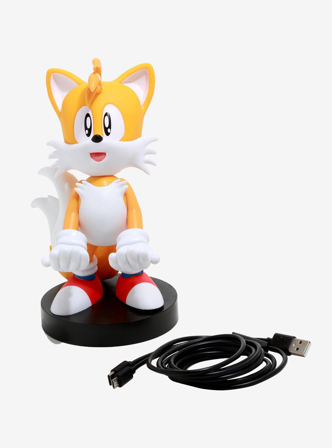 Sonic The Hedgehog: Tails 8 inch Cable Guy Phone and Controller Holder -  Merchoid