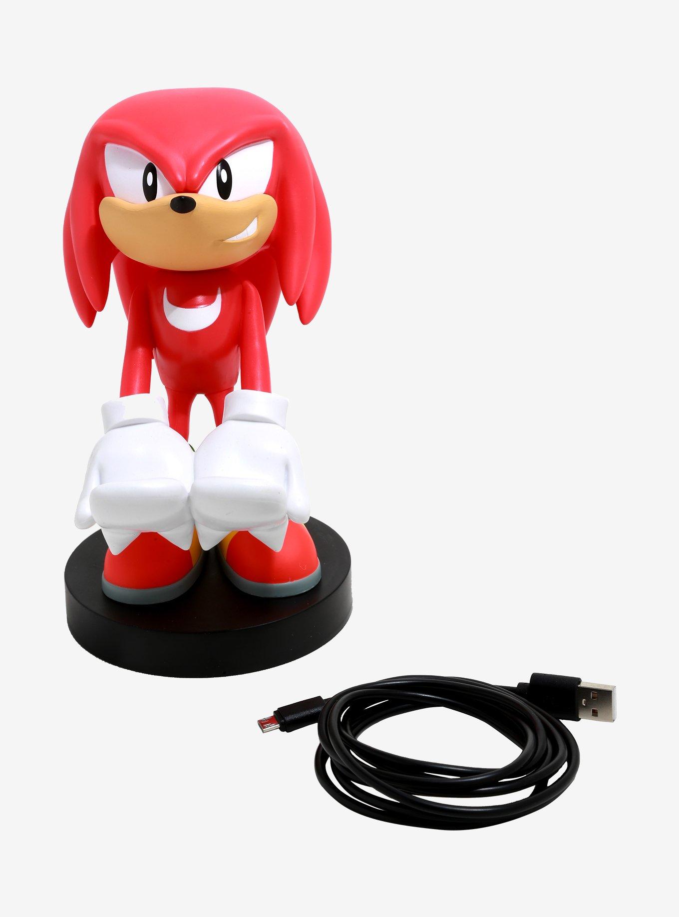 Exquisite Gaming Sonic The Hedgehog Cable Guys Knuckles Phone & Controller Holder, , alternate