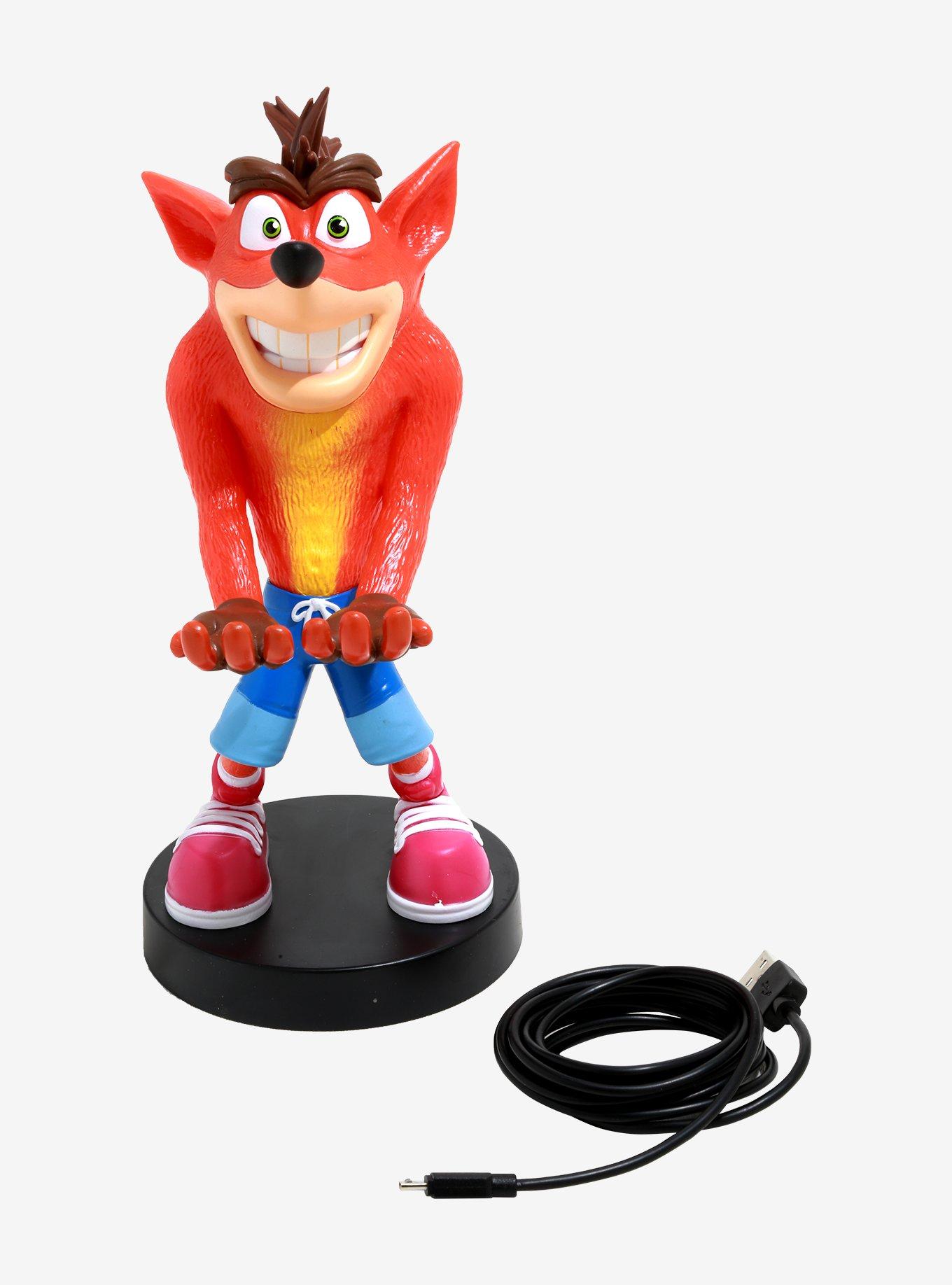 Exquisite Gaming Crash Bandicoot Cable Guys Crash Phone & Controller Holder, , alternate