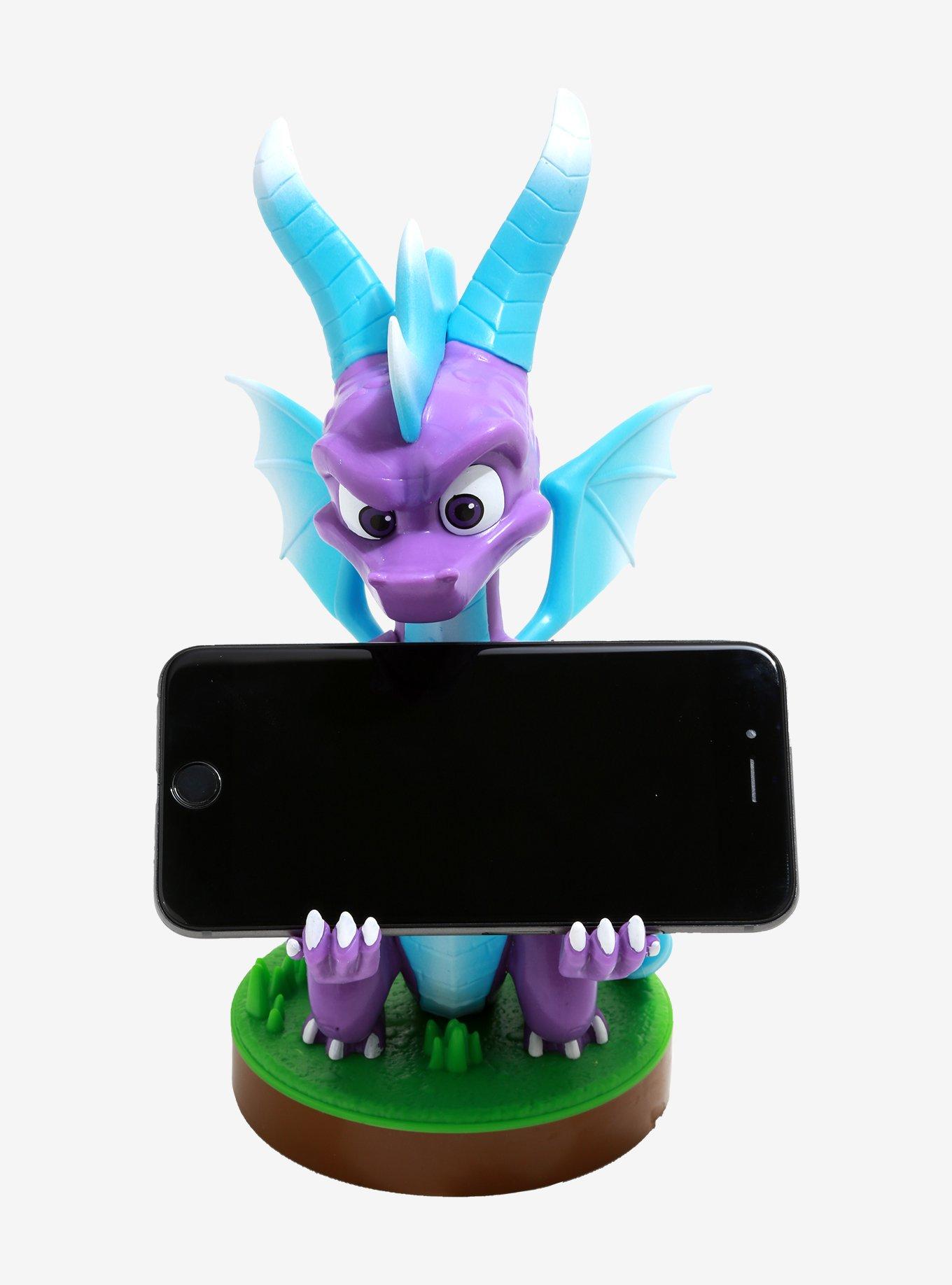 Exquisite Gaming Spyro Cable Guys Ice Spyro Phone & Controller Holder, , alternate