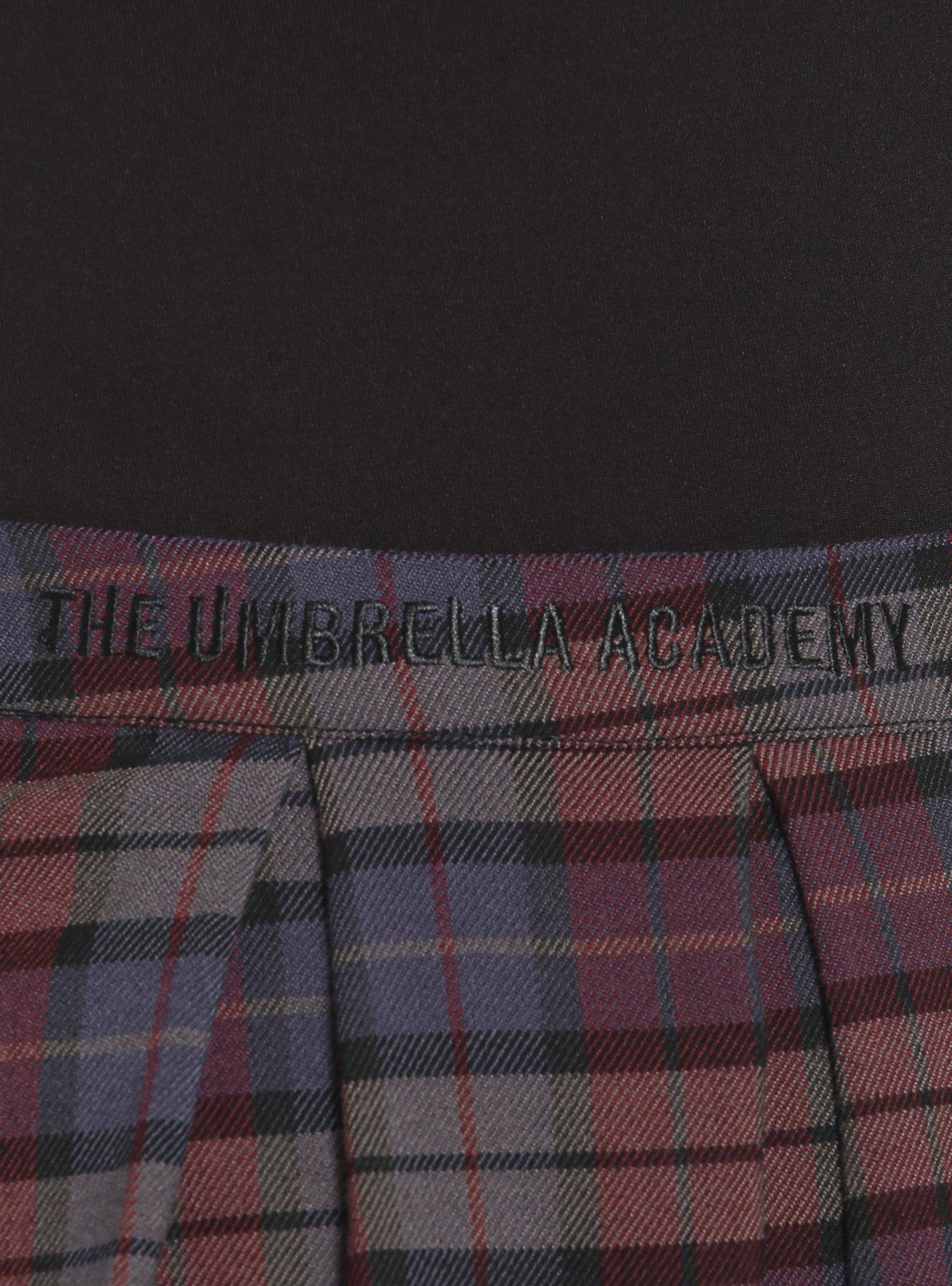 The Umbrella Academy Plaid Pleated Skirt | Hot Topic