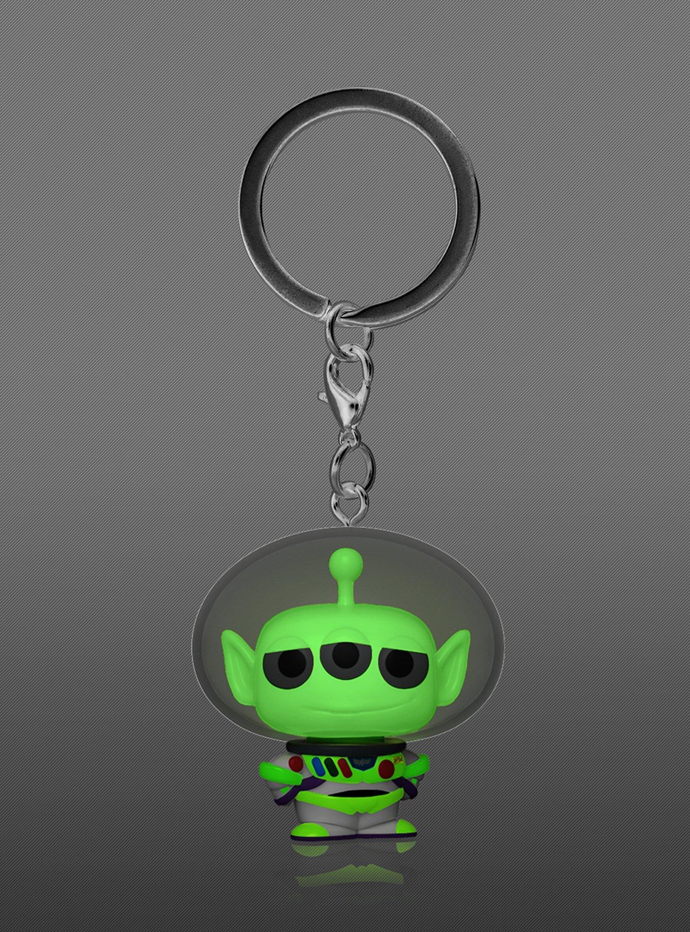Funko Disney Pixar Remix Pocket Pop! Buzz Lightyear Glow-In-The-Dark Vinyl Key Chain Hot Topic Exclusive, , alternate
