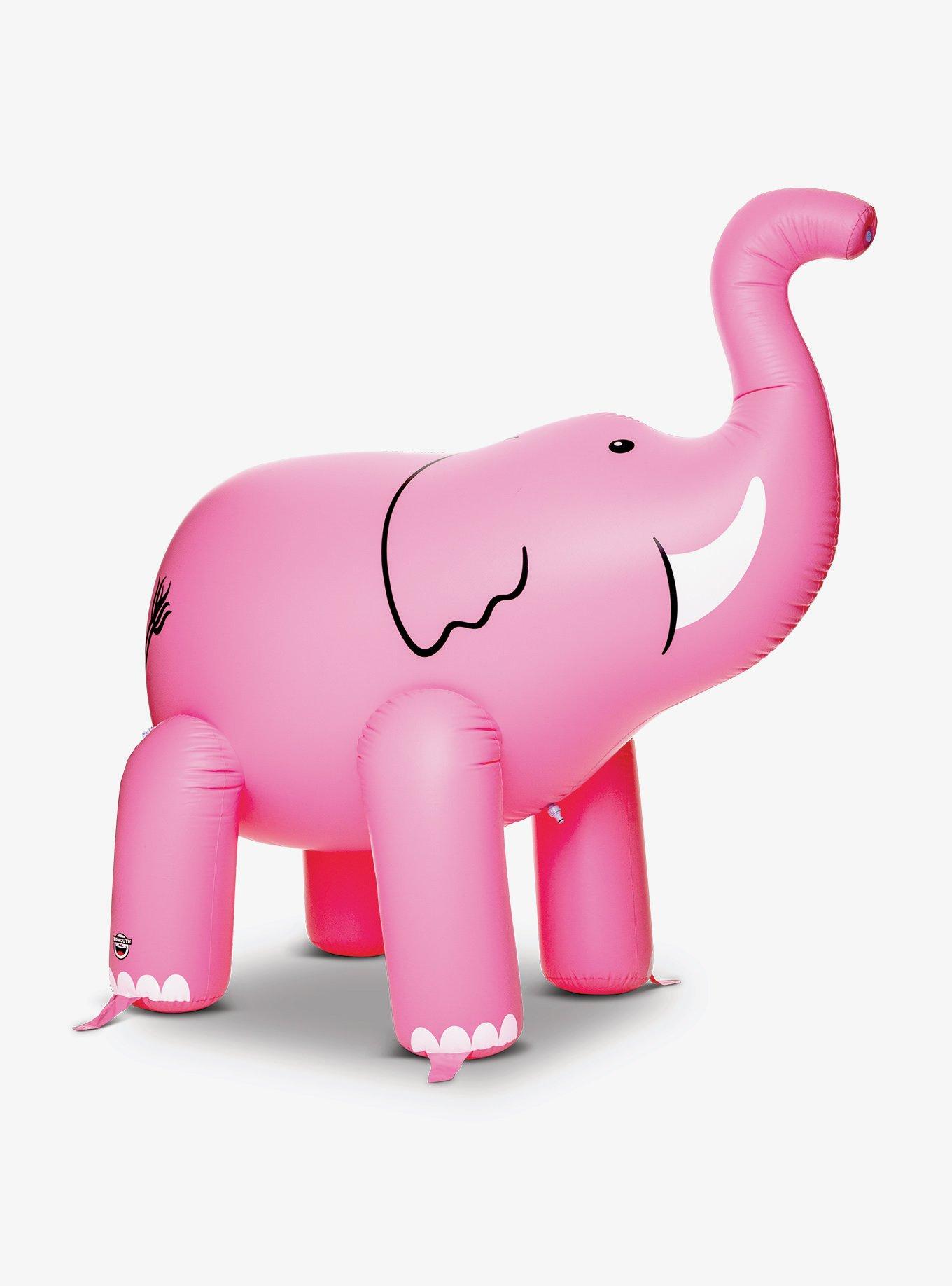 Elephant Yard Sprinkler Pink, , alternate