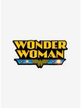 DC Comics Wonder Woman Classic Logo Light-Up Enamel Pin - BoxLunch Exclusive, , alternate