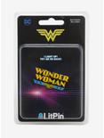 DC Comics Wonder Woman Classic Logo Light-Up Enamel Pin - BoxLunch Exclusive, , alternate