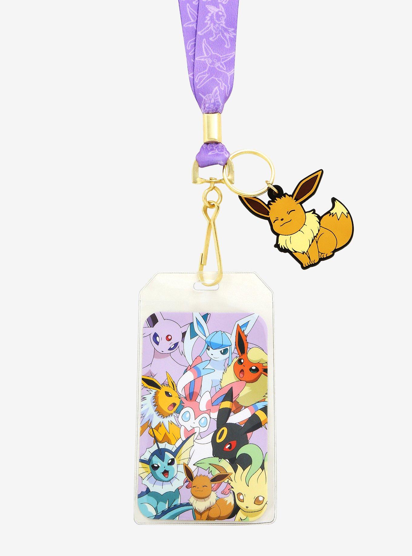 Pokemon Eeveelutions Purple Lanyard, , alternate