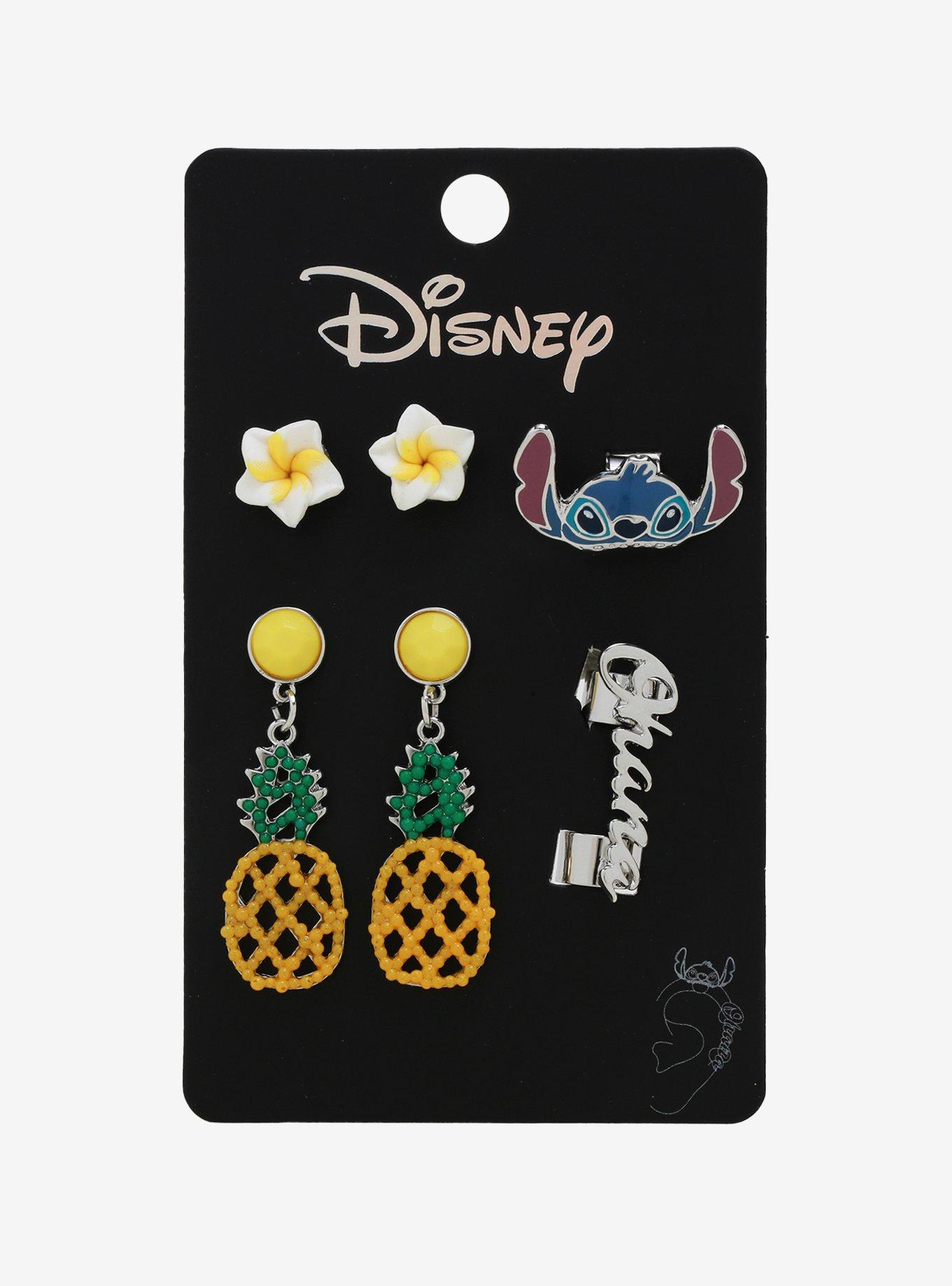 Disney Lilo & Stitch Earring & Cuff Set - BoxLunch Exclusive, , alternate