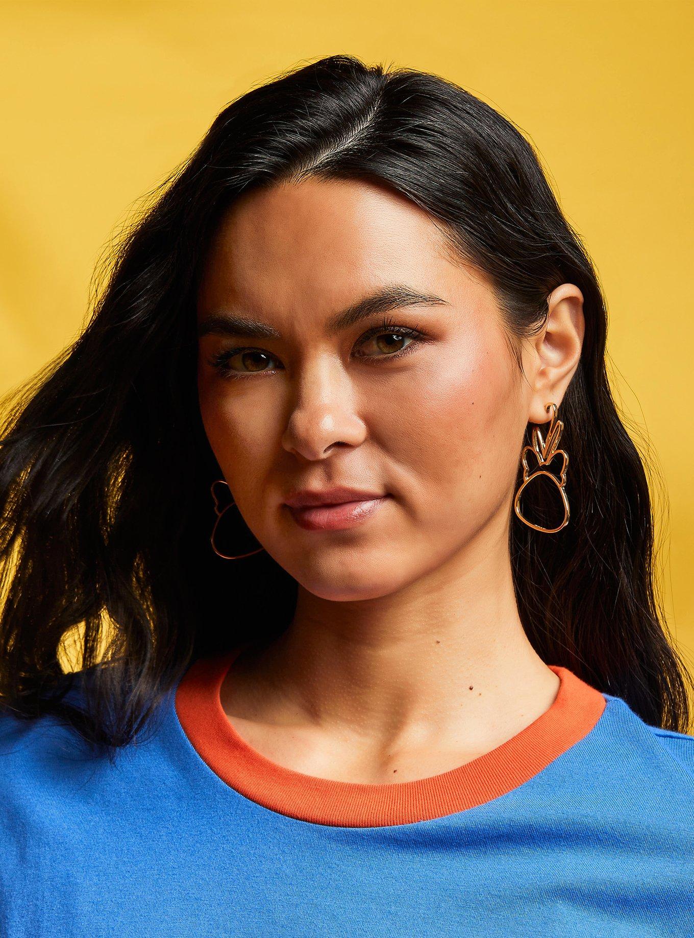 Disney Lilo & Stitch Line Art Earring Set - BoxLunch Exclusive, , alternate