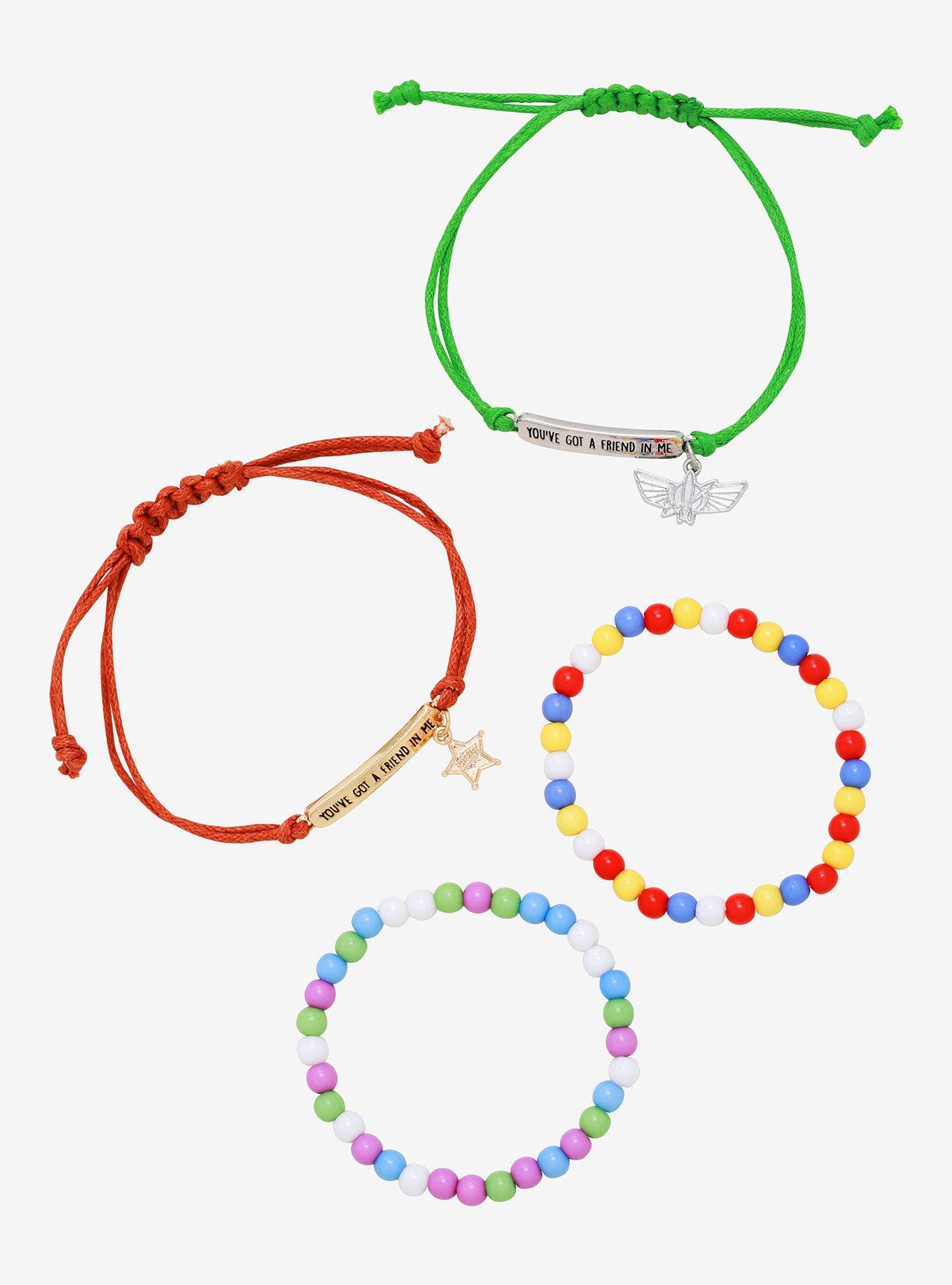 Disney Pixar Toy Story Woody & Buzz Best Friend Bracelet Set - BoxLunch Exclusive, , alternate