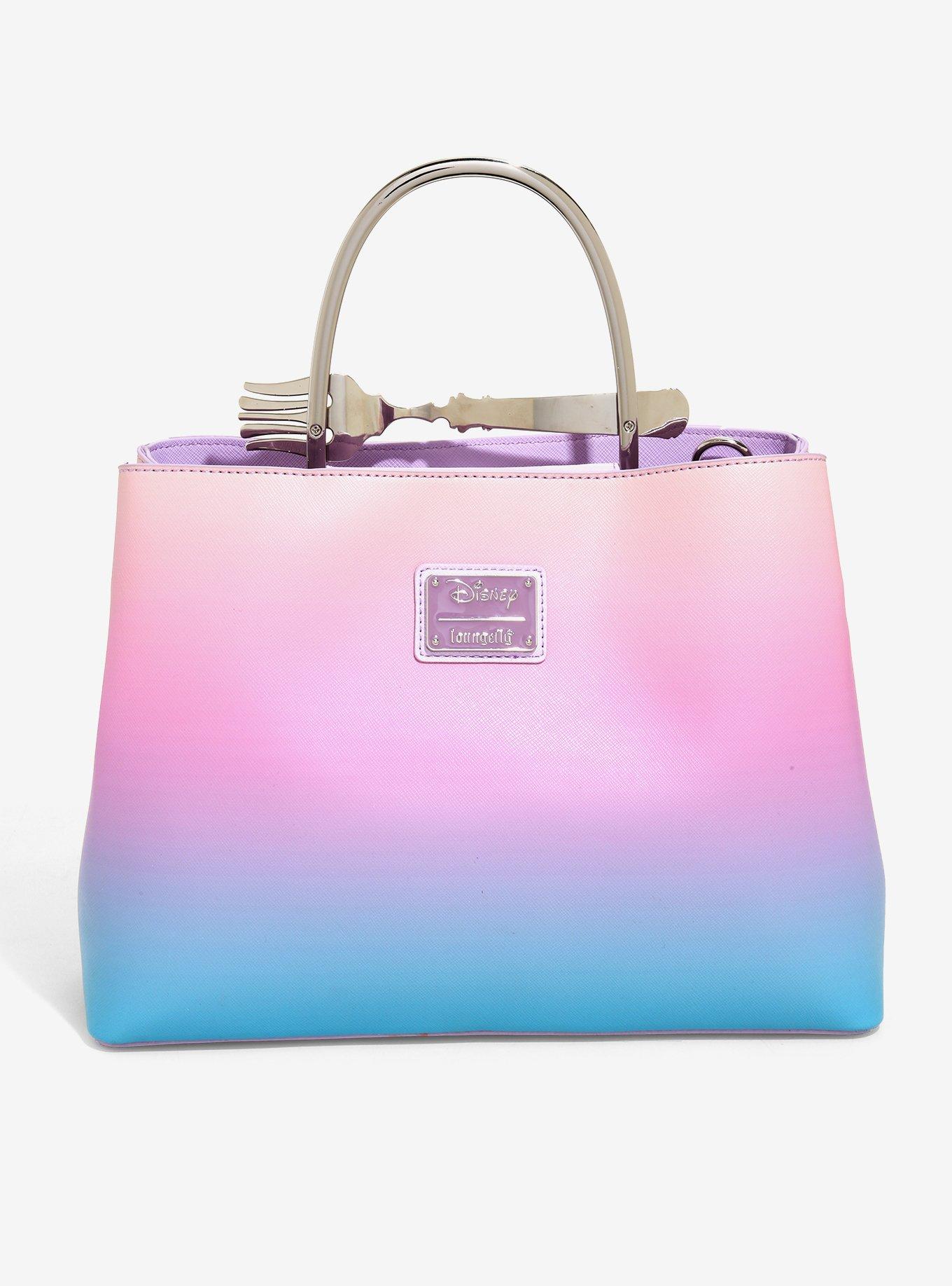 Loungefly Disney The Little Mermaid Dinglehopper Ombr&eacute; Handbag, , alternate