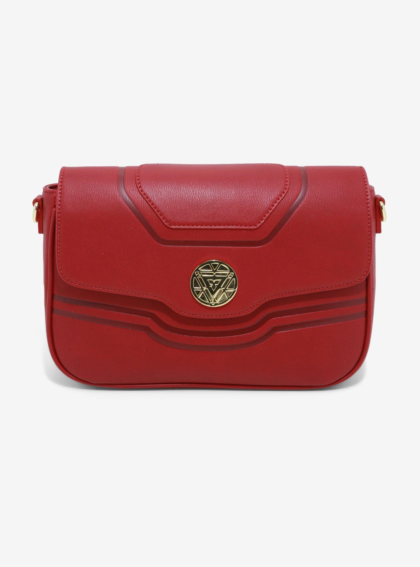 Loungefly Marvel Avengers Iron Gauntlet Jeweled Crossbody Bag, , alternate