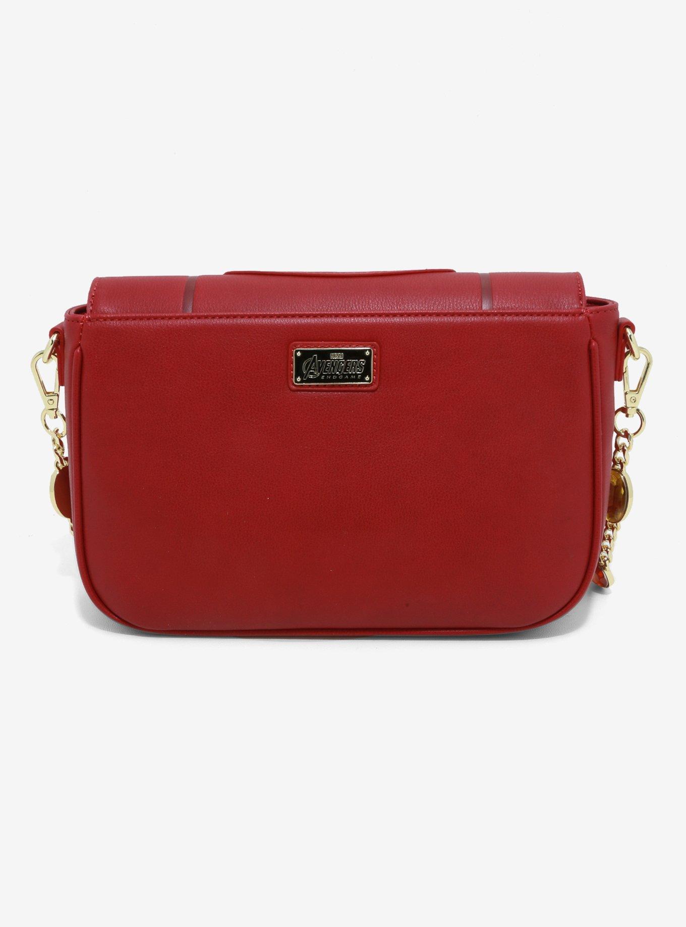 Loungefly Marvel Avengers Iron Gauntlet Jeweled Crossbody Bag, , alternate