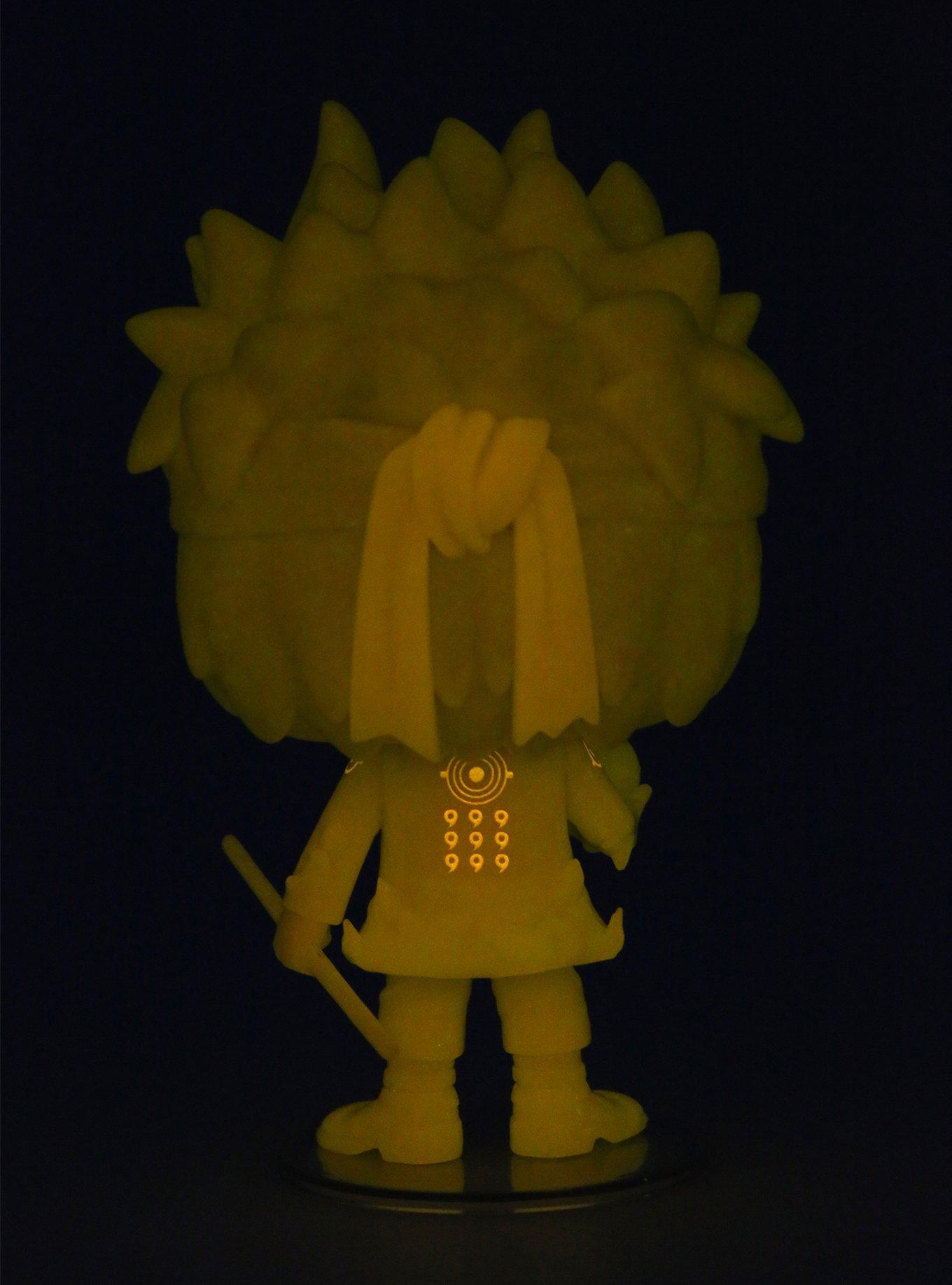 Funko Naruto Shippuden Pop! Animation Naruto (Six Path) Glow-In-The-Dark Vinyl Figure Hot Topic Exclusive, , alternate
