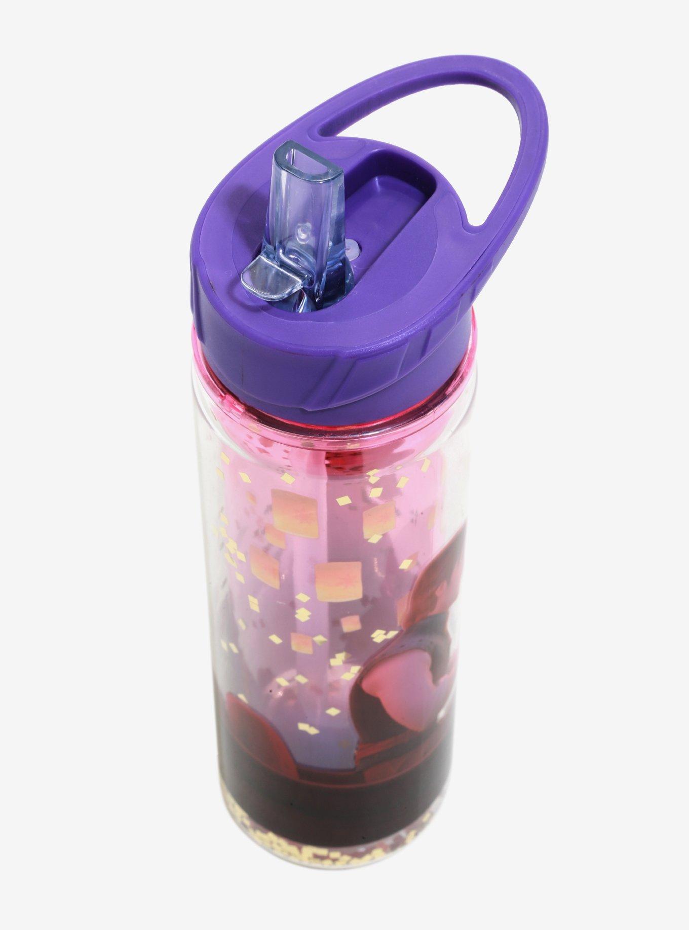 Disney Tangled Lantern Glitter Water Bottle, , alternate