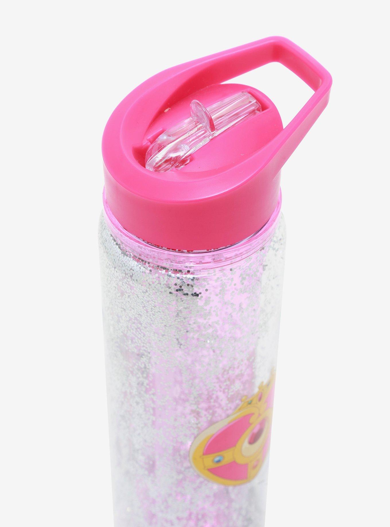 Sailor Moon Pose Glitter Water Bottle, , alternate