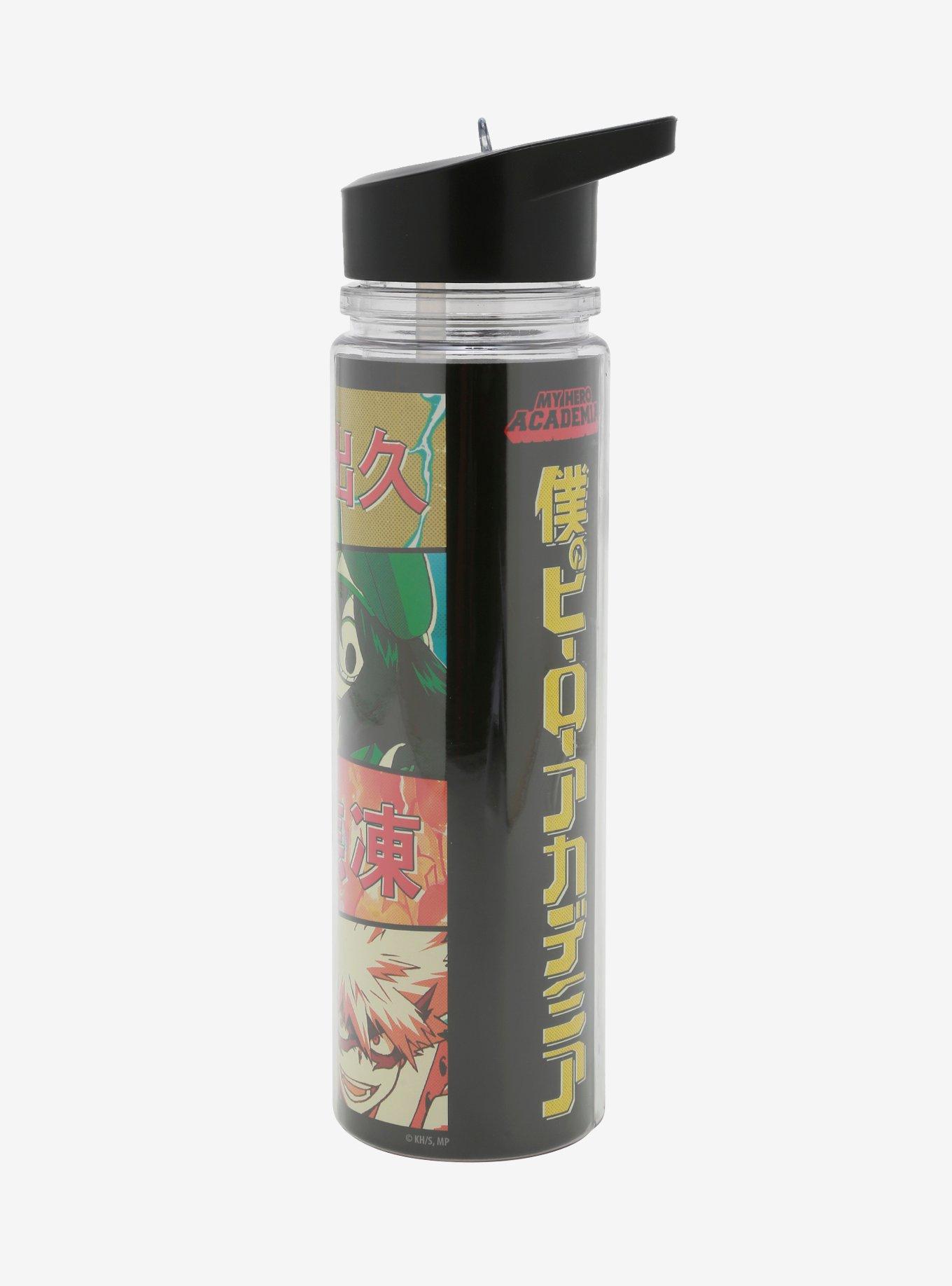 My Hero Academia Character Panels Water Bottle, , alternate