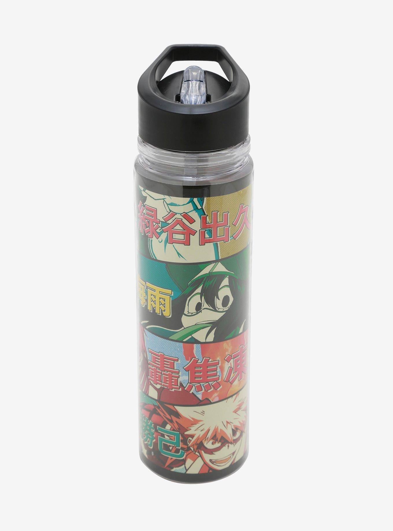 My Hero Academia Character Panels Water Bottle, , alternate