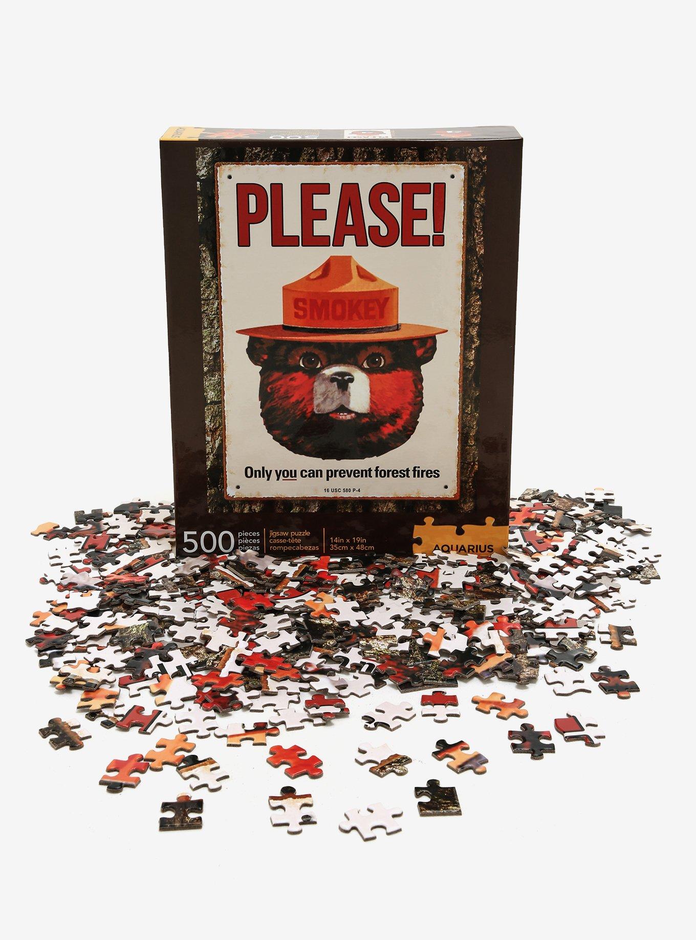 Smokey Bear Prevent Forest Fires Puzzle, , alternate