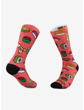 Ramen And Sushi Crew Socks 2 Pair, , hi-res